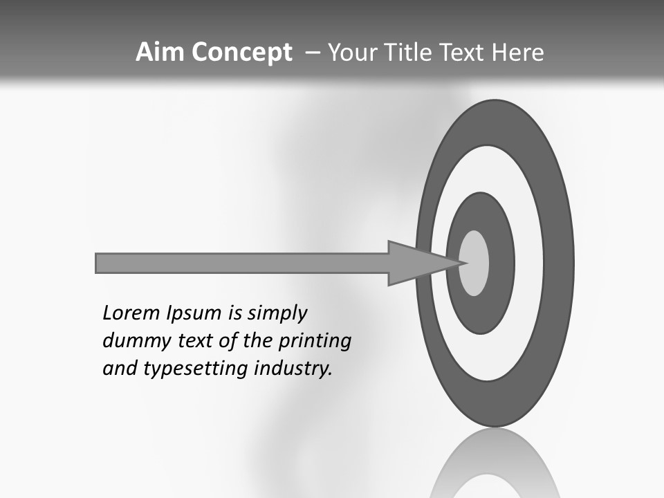 Blur Ghost Hidden PowerPoint Template