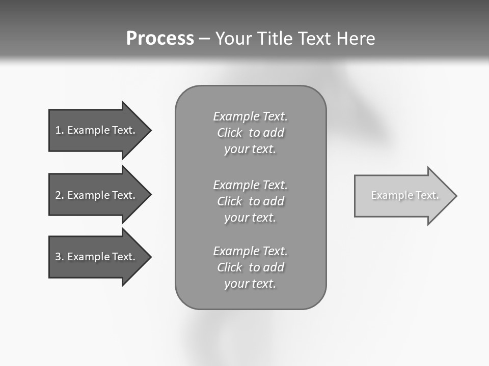 Blur Ghost Hidden PowerPoint Template