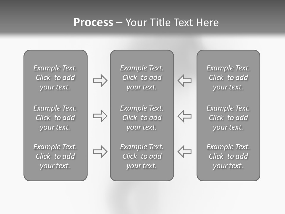 Blur Ghost Hidden PowerPoint Template