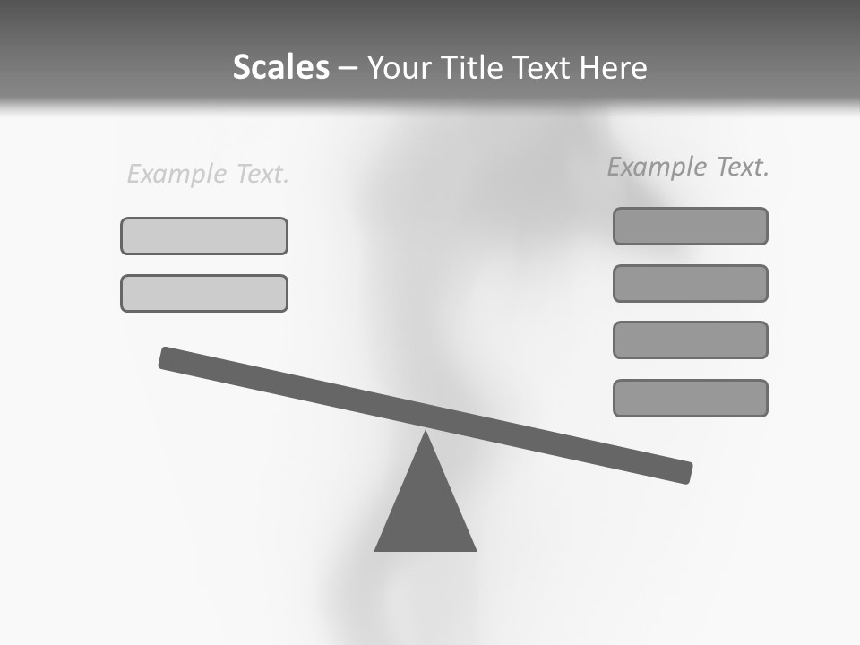 Blur Ghost Hidden PowerPoint Template