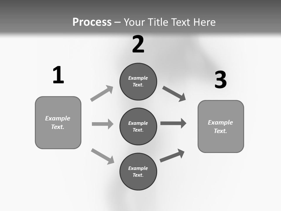 Blur Ghost Hidden PowerPoint Template