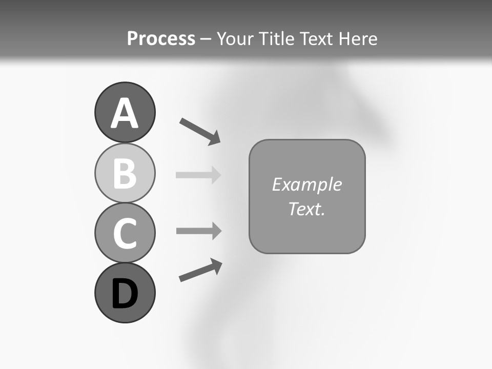 Blur Ghost Hidden PowerPoint Template
