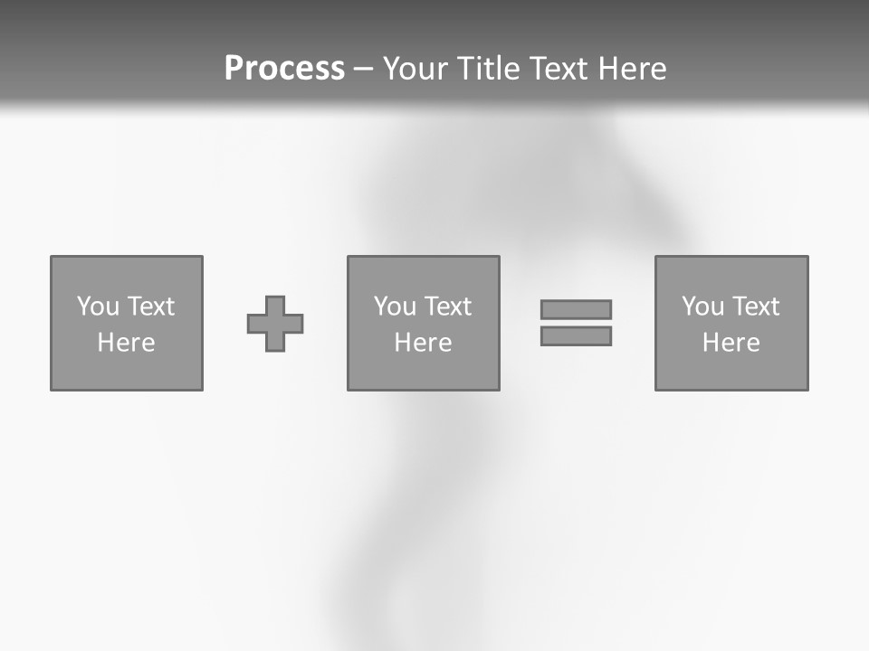 Blur Ghost Hidden PowerPoint Template