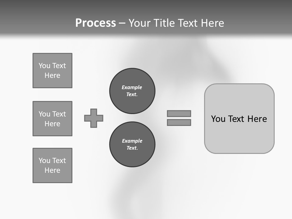 Blur Ghost Hidden PowerPoint Template