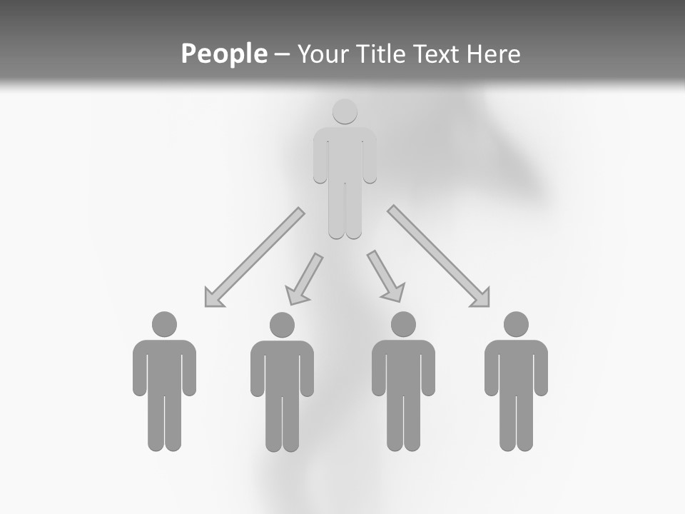 Blur Ghost Hidden PowerPoint Template