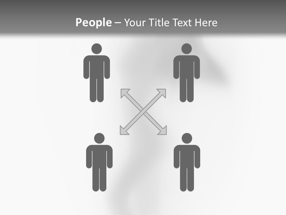 Blur Ghost Hidden PowerPoint Template