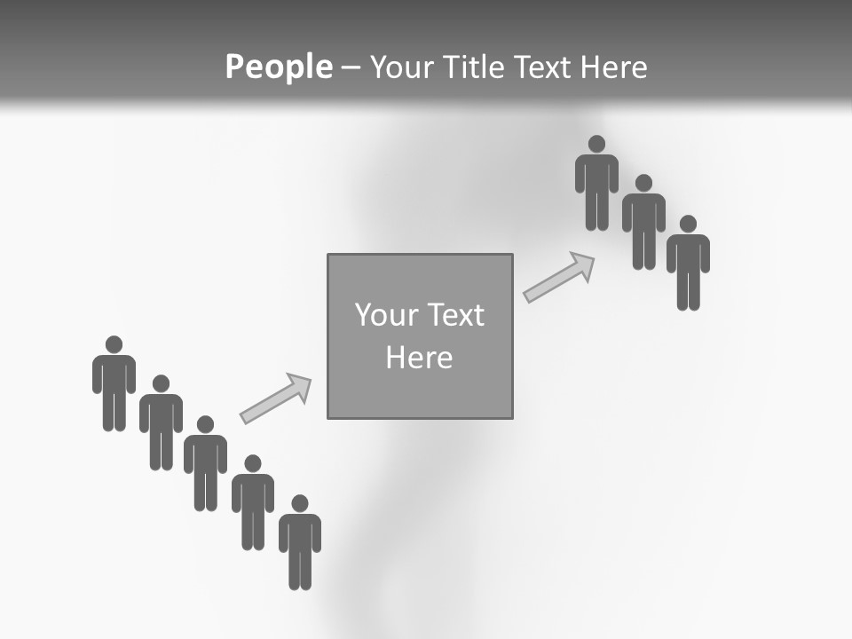 Blur Ghost Hidden PowerPoint Template