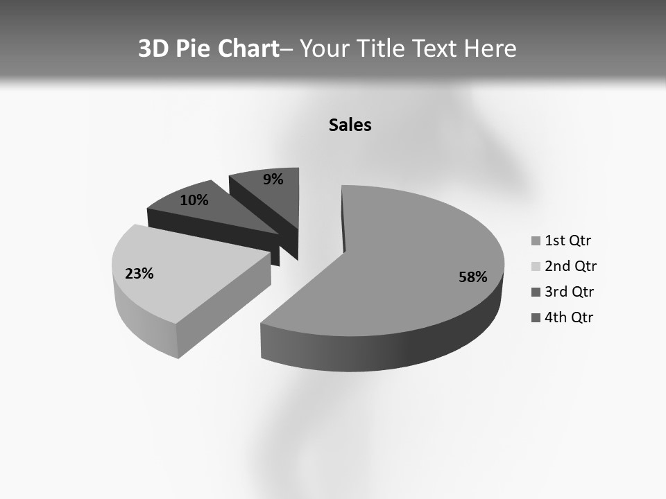 Blur Ghost Hidden PowerPoint Template