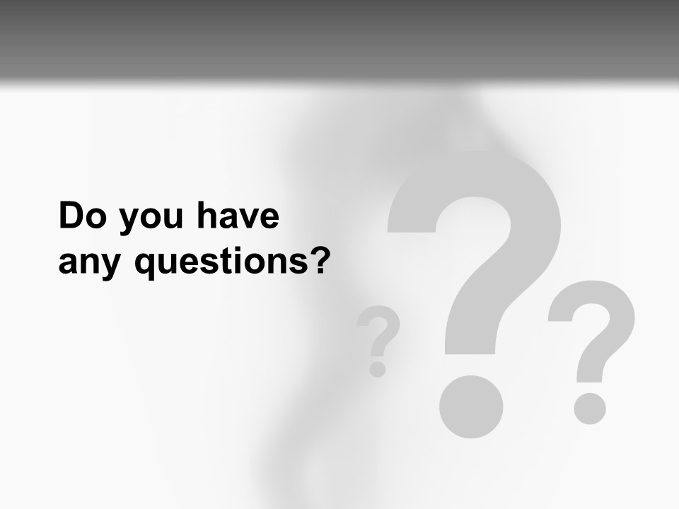 Blur Ghost Hidden PowerPoint Template