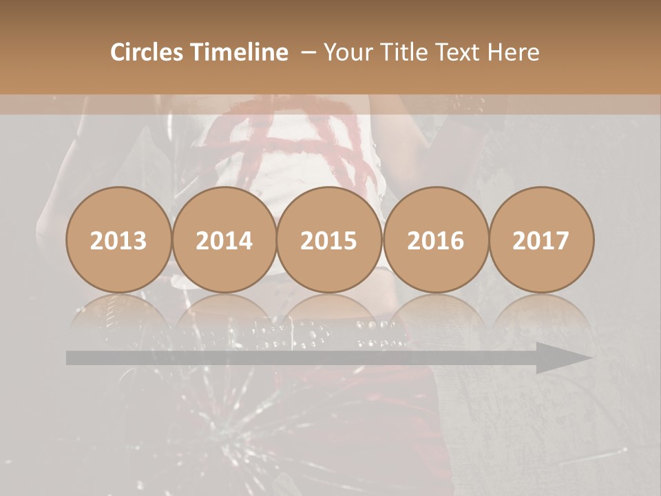 Make Up Haircut Danger PowerPoint Template