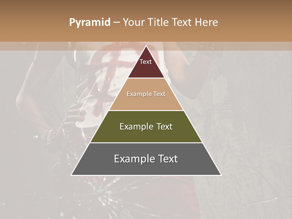 Make Up Haircut Danger PowerPoint Template