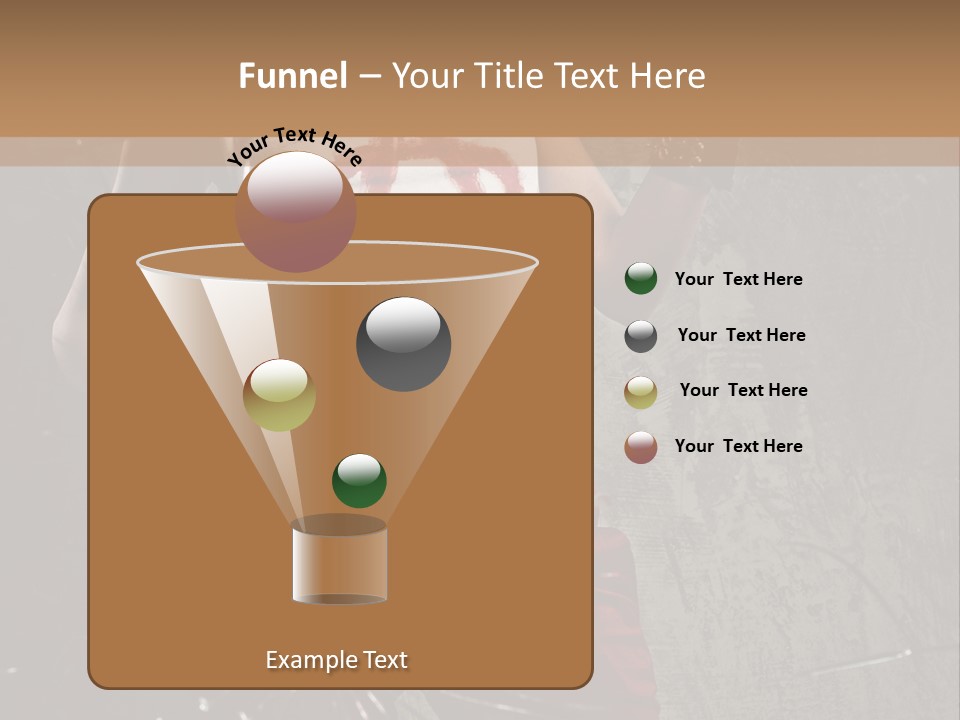 Make Up Haircut Danger PowerPoint Template