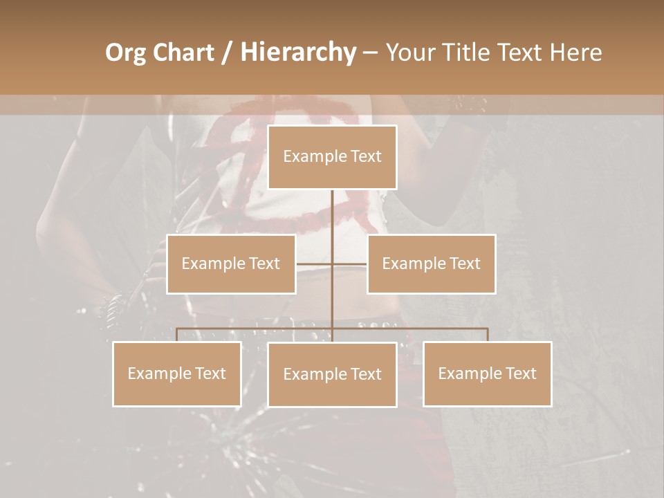 Make Up Haircut Danger PowerPoint Template