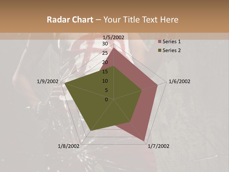 Make Up Haircut Danger PowerPoint Template