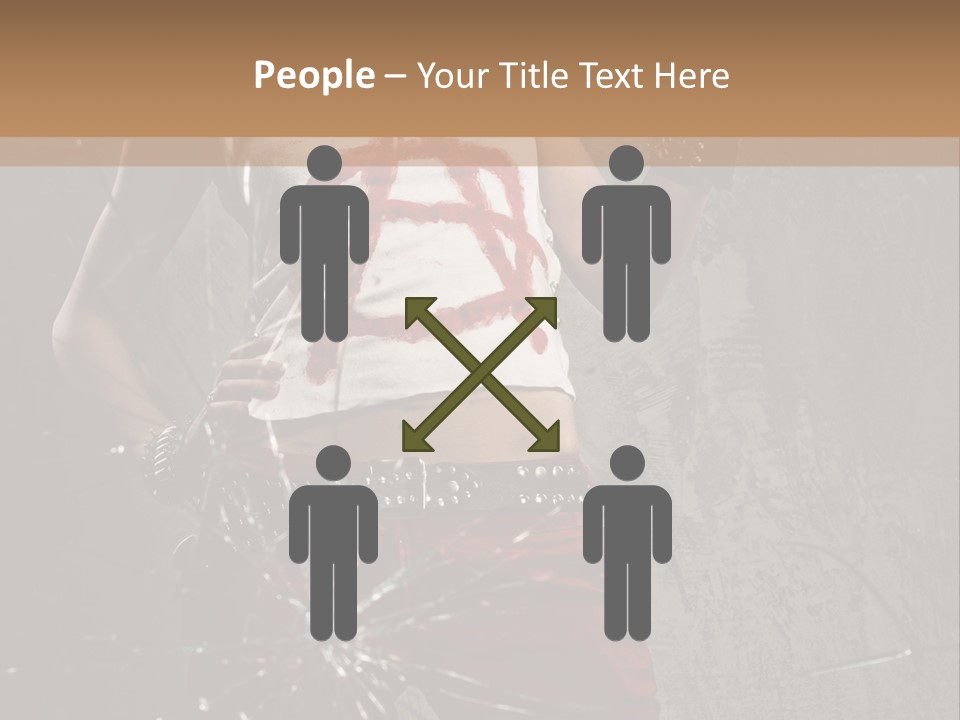 Make Up Haircut Danger PowerPoint Template