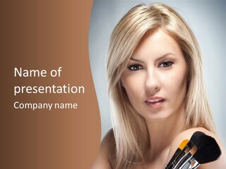 Sensuality Beauty  PowerPoint Template