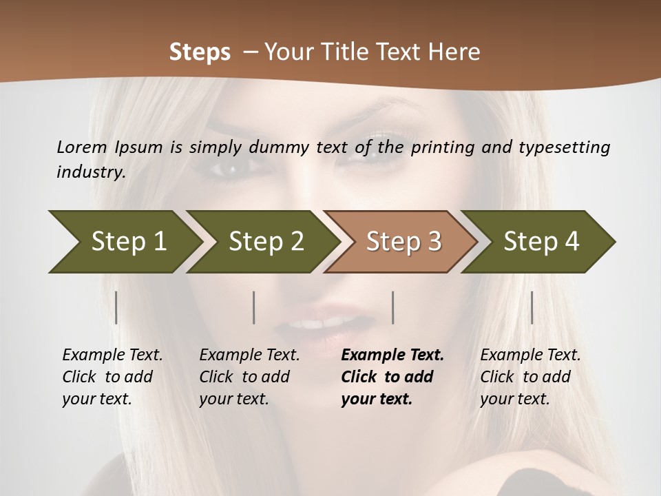 Sensuality Beauty  PowerPoint Template