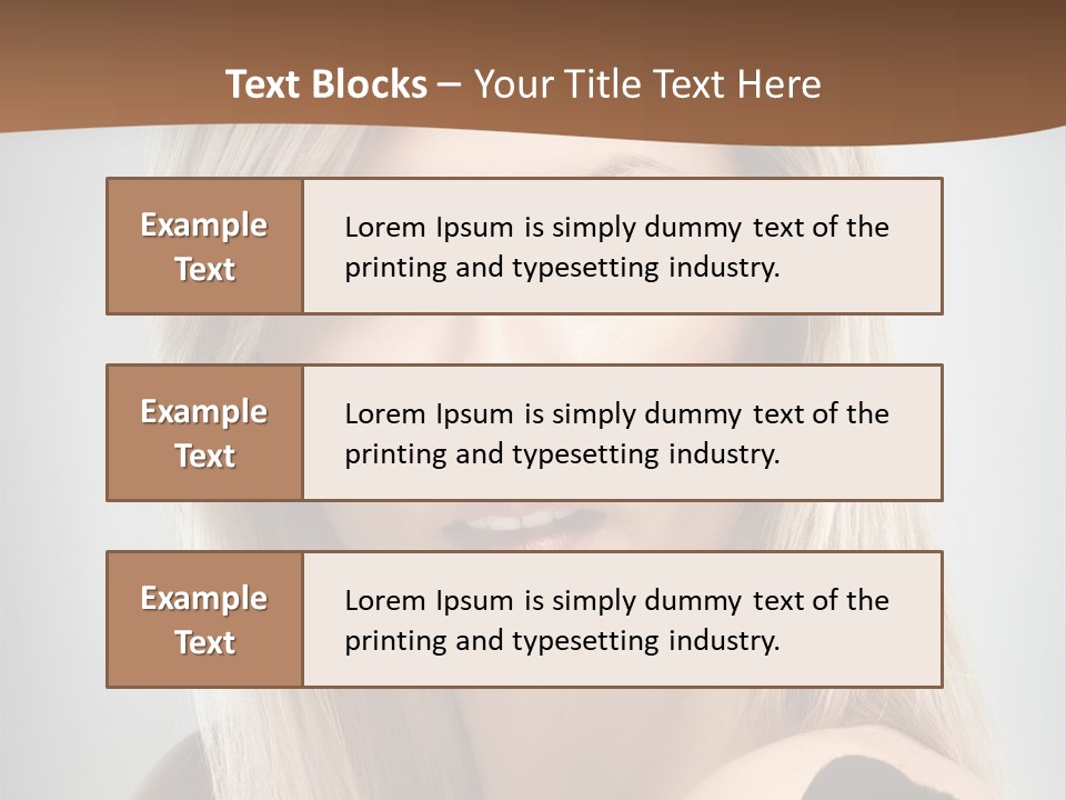 Sensuality Beauty  PowerPoint Template