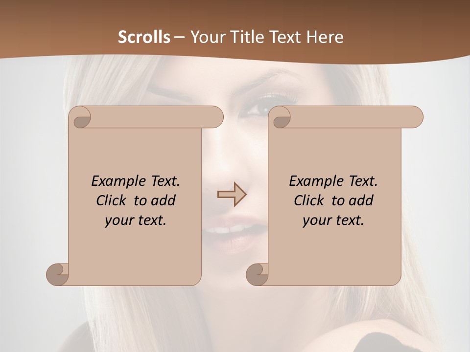 Sensuality Beauty  PowerPoint Template