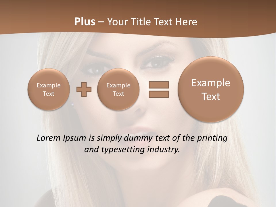 Sensuality Beauty  PowerPoint Template