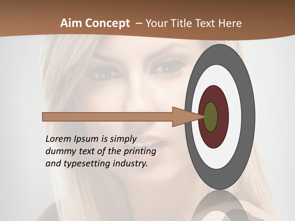 Sensuality Beauty  PowerPoint Template