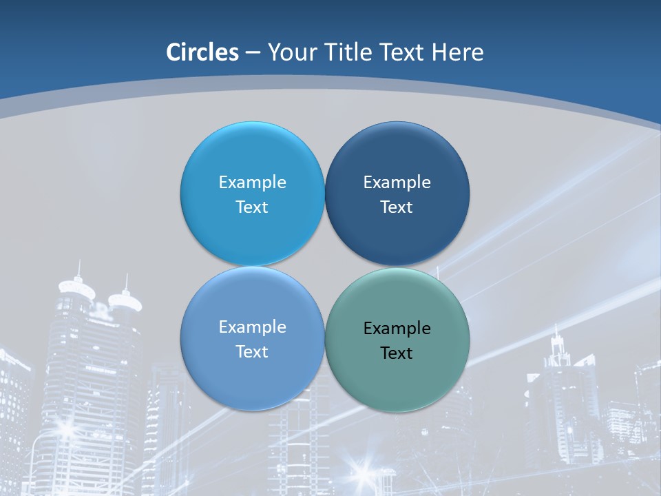 Road Landmark Speed PowerPoint Template