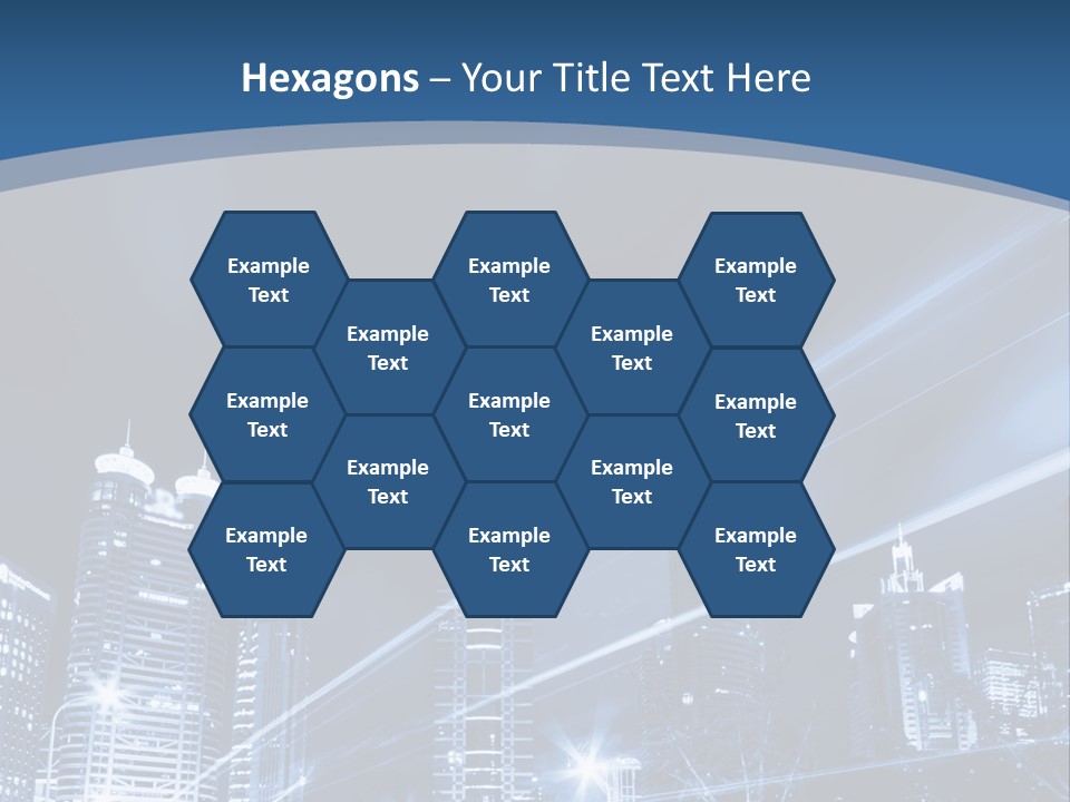 Road Landmark Speed PowerPoint Template