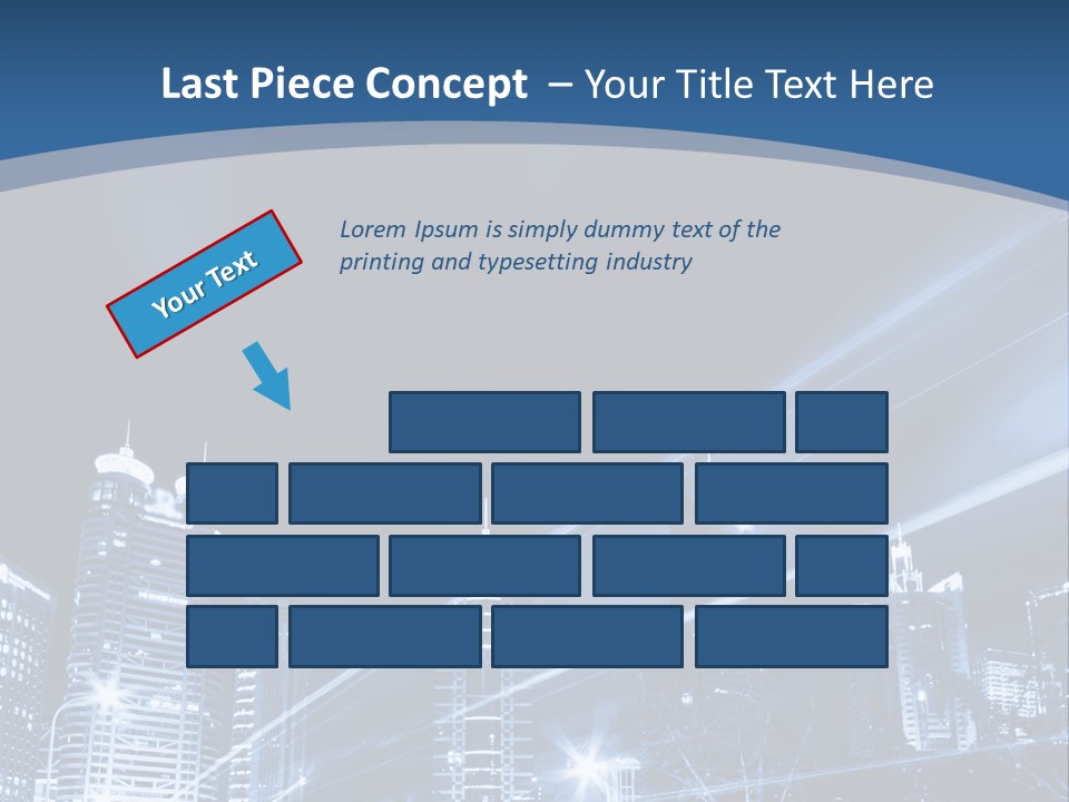 Road Landmark Speed PowerPoint Template