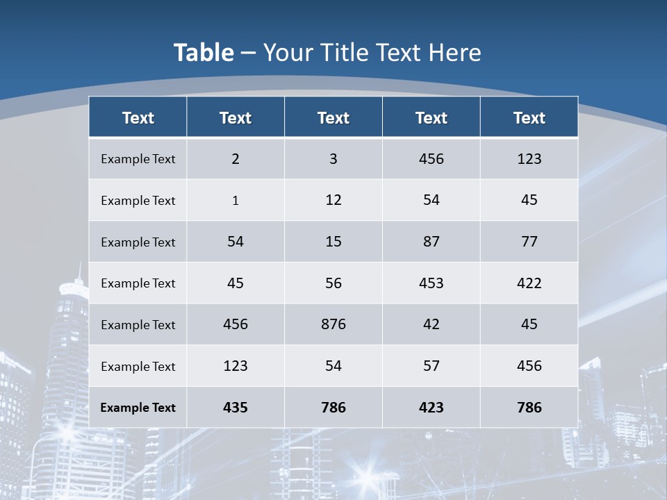 Road Landmark Speed PowerPoint Template