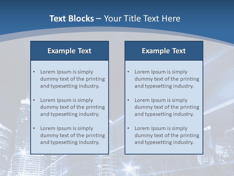Road Landmark Speed PowerPoint Template