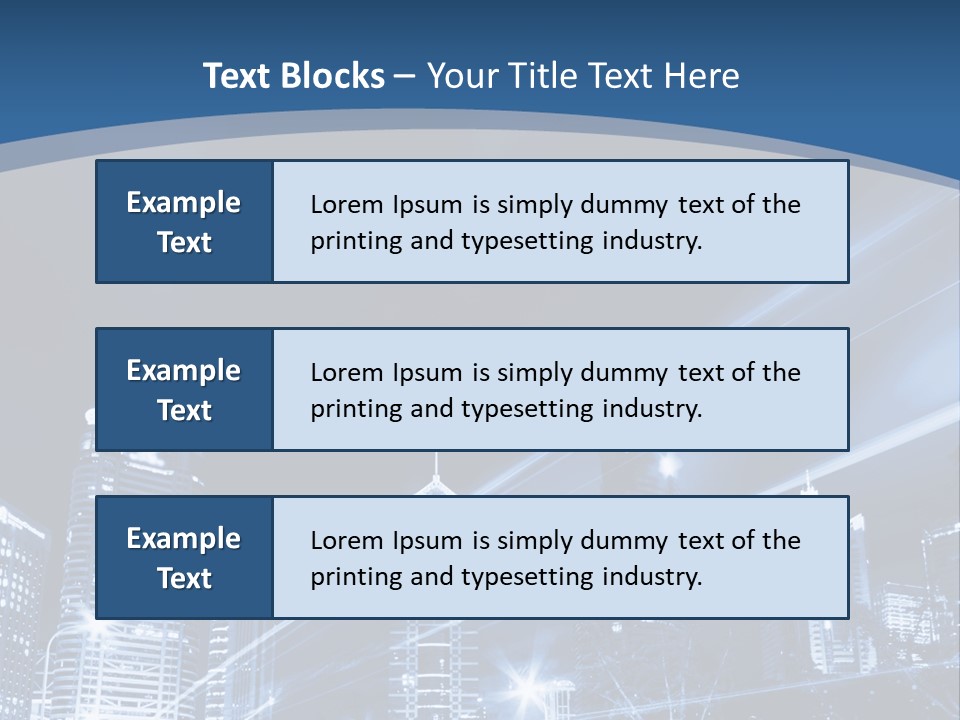 Road Landmark Speed PowerPoint Template