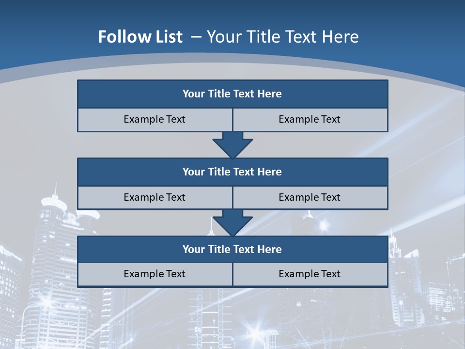 Road Landmark Speed PowerPoint Template