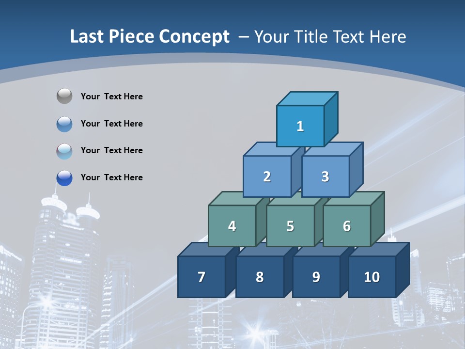 Road Landmark Speed PowerPoint Template