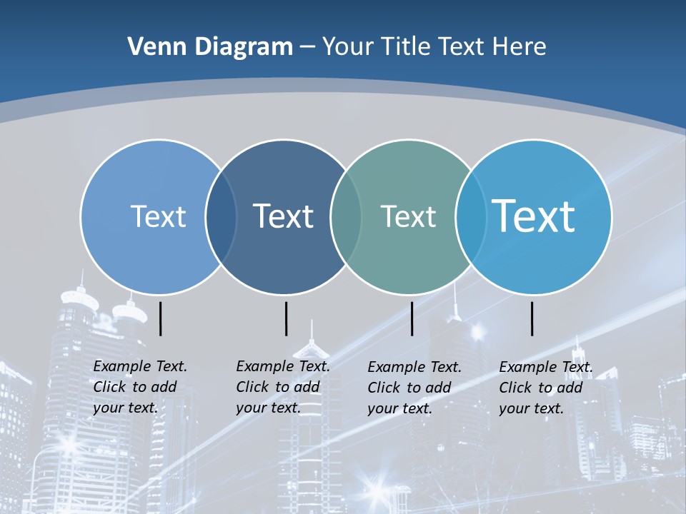 Road Landmark Speed PowerPoint Template