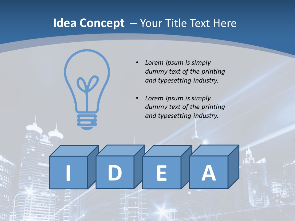 Road Landmark Speed PowerPoint Template