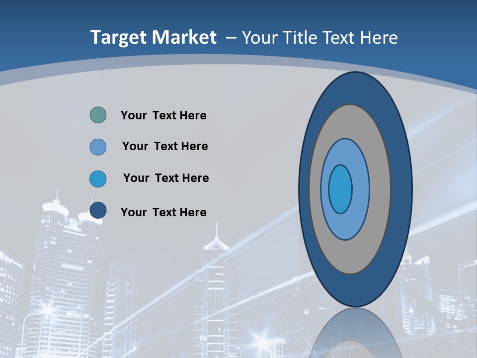 Road Landmark Speed PowerPoint Template