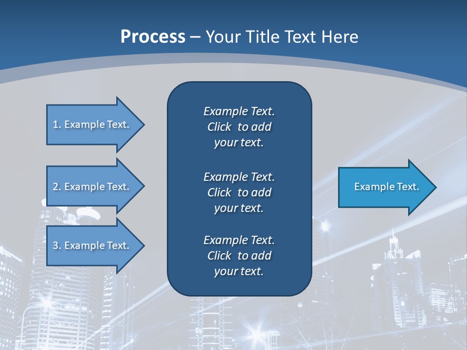 Road Landmark Speed PowerPoint Template