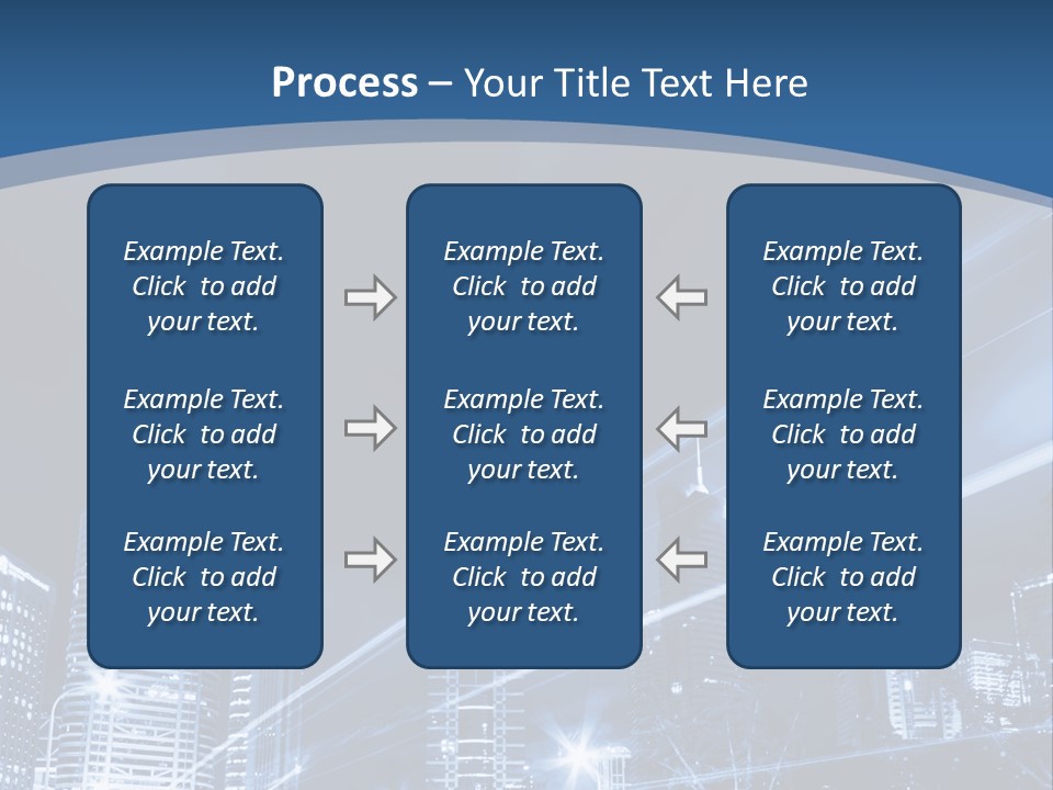 Road Landmark Speed PowerPoint Template