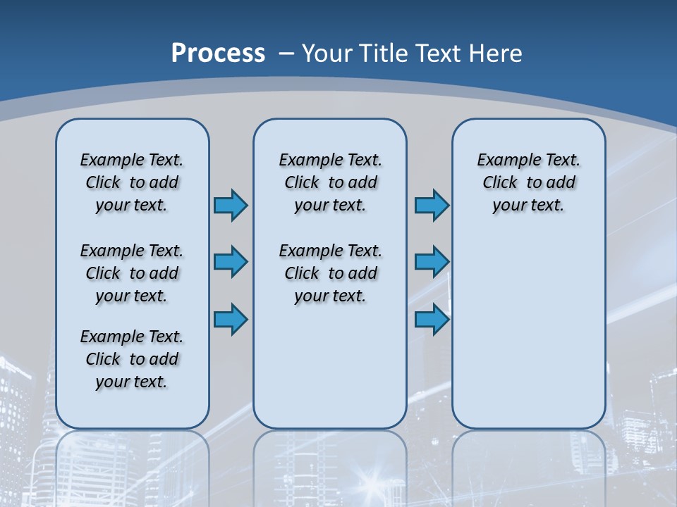 Road Landmark Speed PowerPoint Template