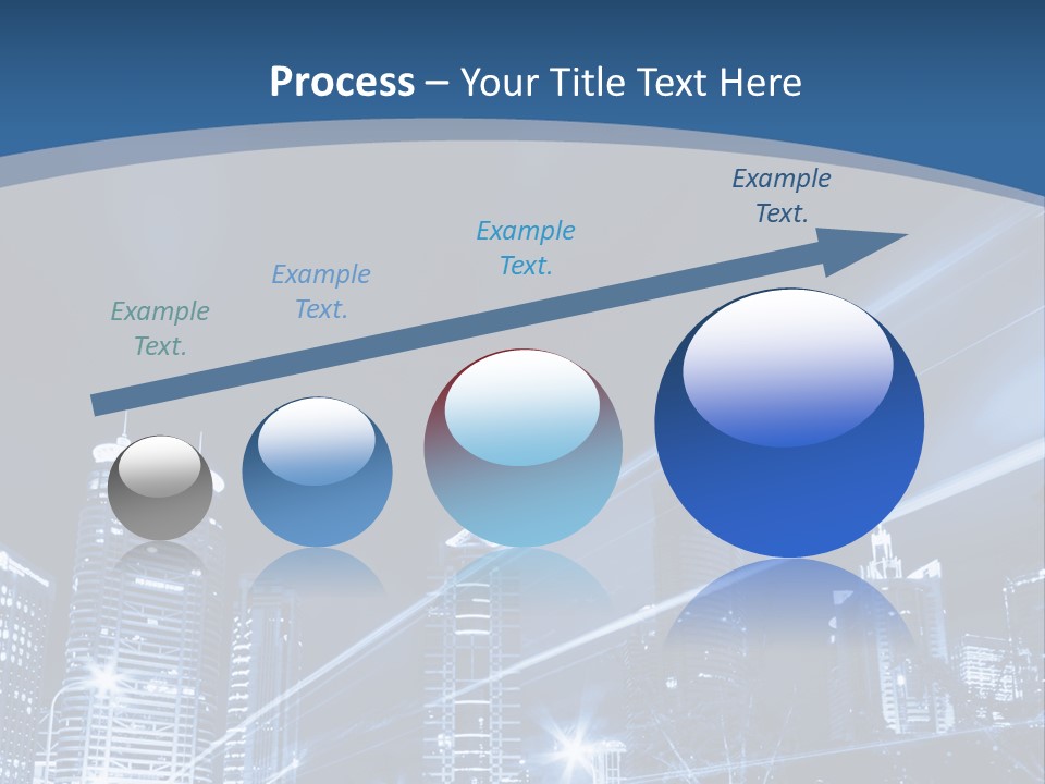 Road Landmark Speed PowerPoint Template