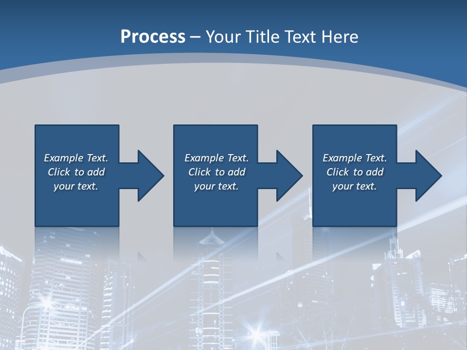 Road Landmark Speed PowerPoint Template