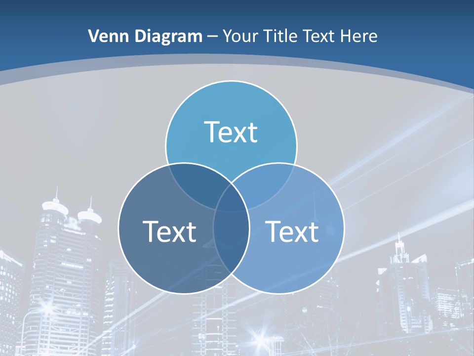 Road Landmark Speed PowerPoint Template