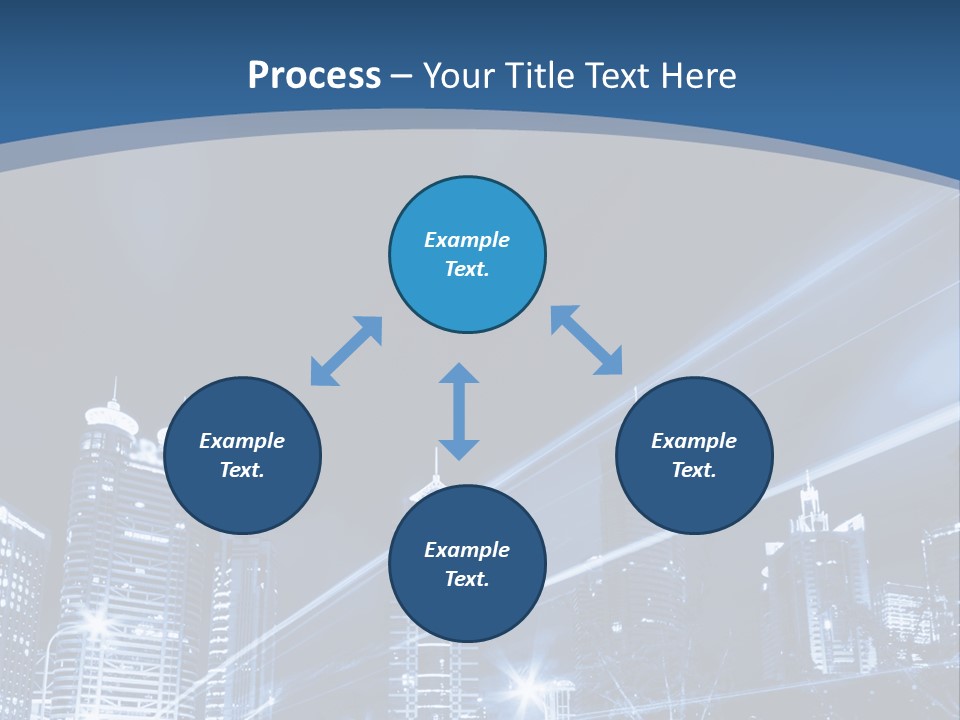 Road Landmark Speed PowerPoint Template