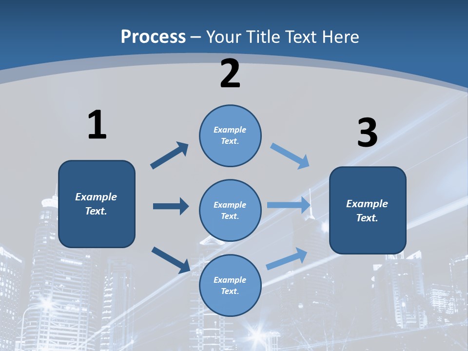 Road Landmark Speed PowerPoint Template