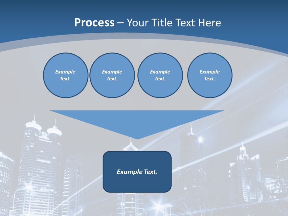 Road Landmark Speed PowerPoint Template