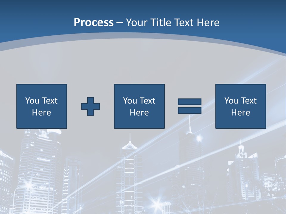 Road Landmark Speed PowerPoint Template