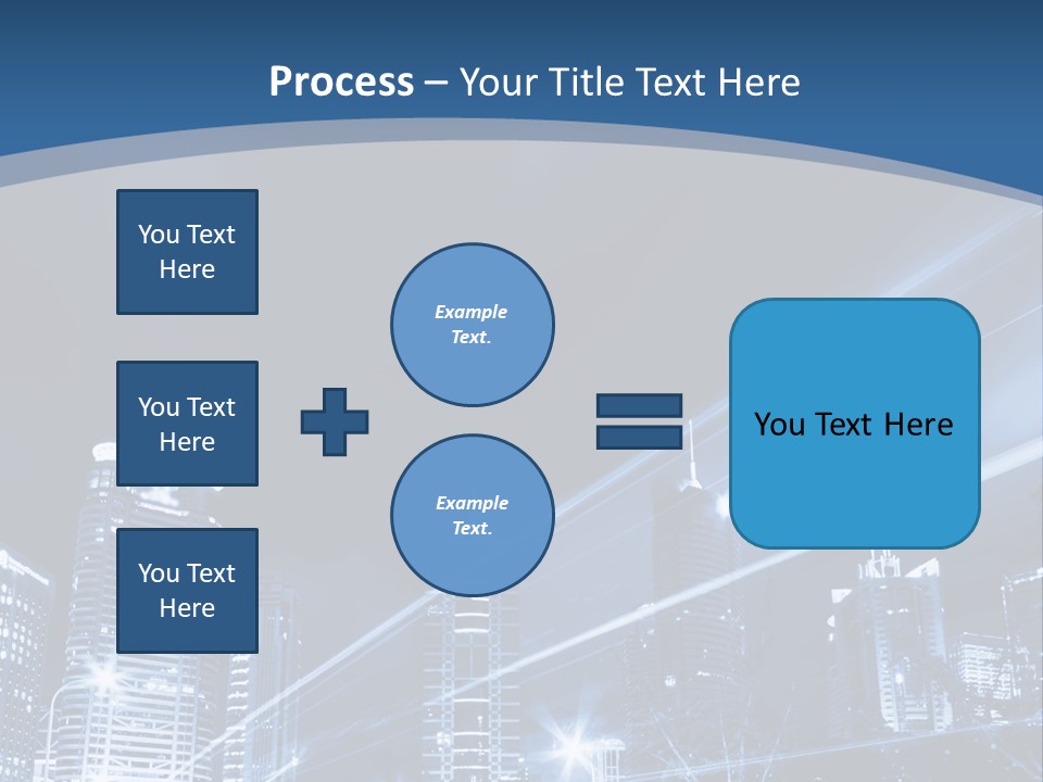 Road Landmark Speed PowerPoint Template
