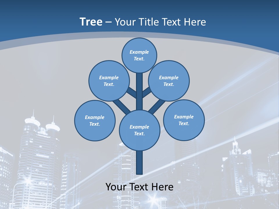 Road Landmark Speed PowerPoint Template
