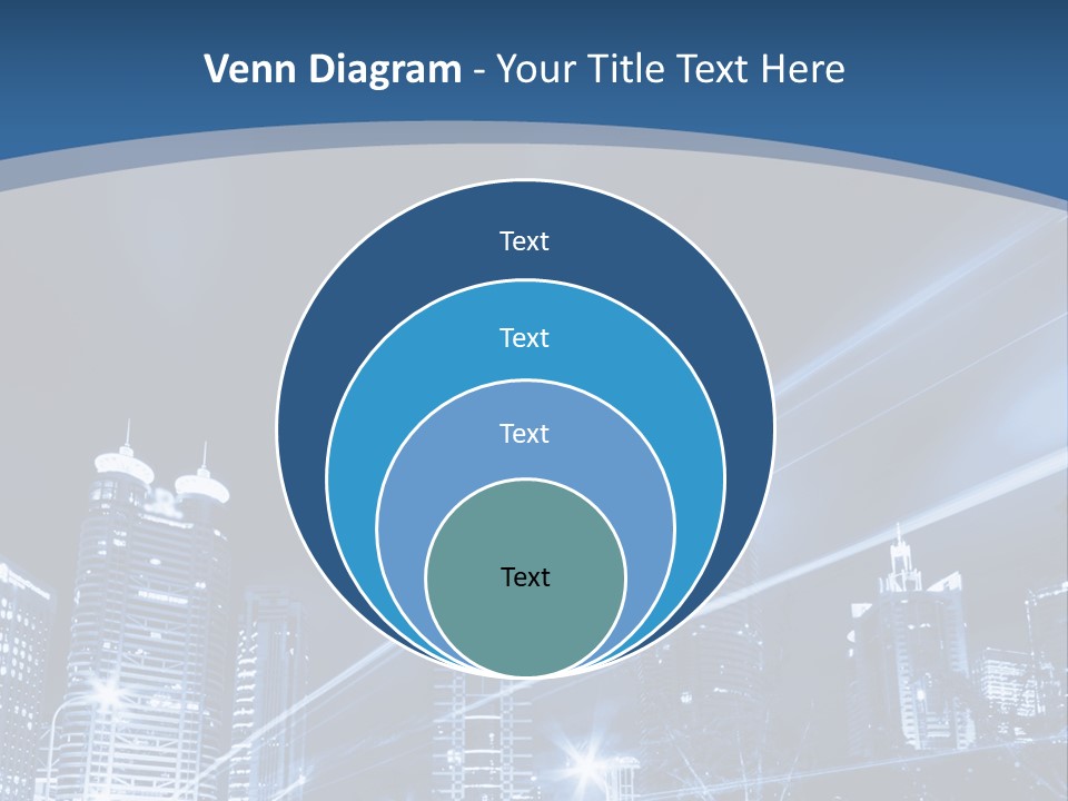 Road Landmark Speed PowerPoint Template