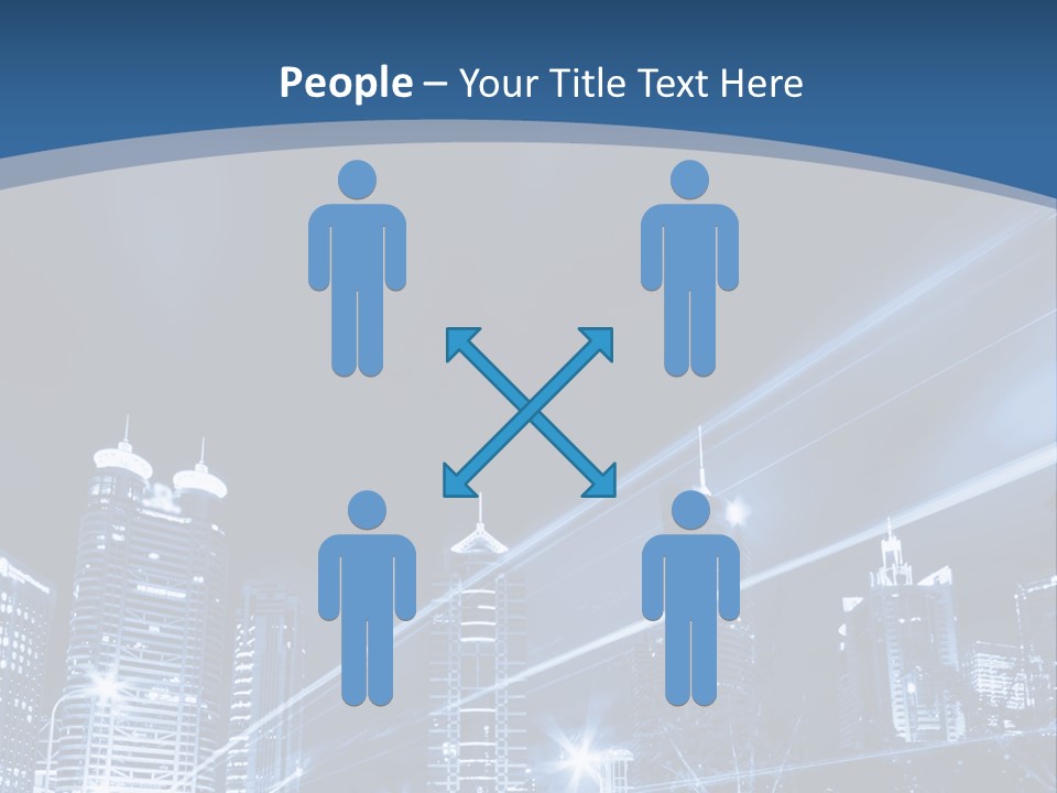 Road Landmark Speed PowerPoint Template